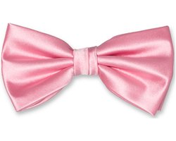 Vlinderdas – roze – strik – vlinderstrik - voorgestrikt