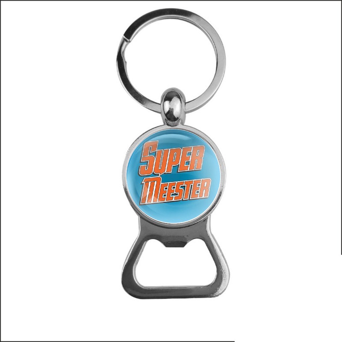 Bieropener Glas - Super Meester