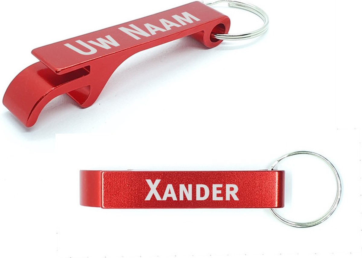 Bieropener Met Naam - Xander