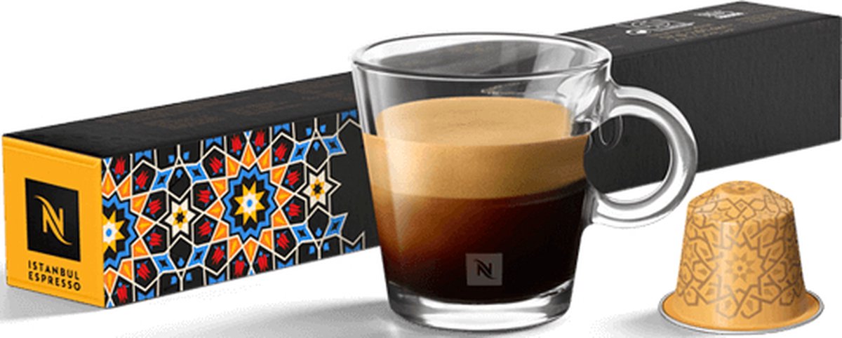 Nespresso Cups - Istanbul 20 x 10 stuks - Koffie Cups 55g | bol