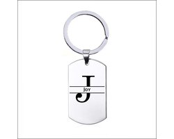 Sleutelhanger RVS Met Naam -  Joy