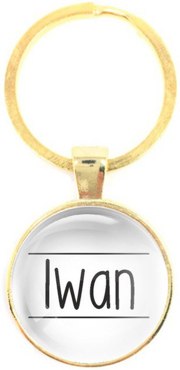 Sleutelhanger Glas - Iwan
