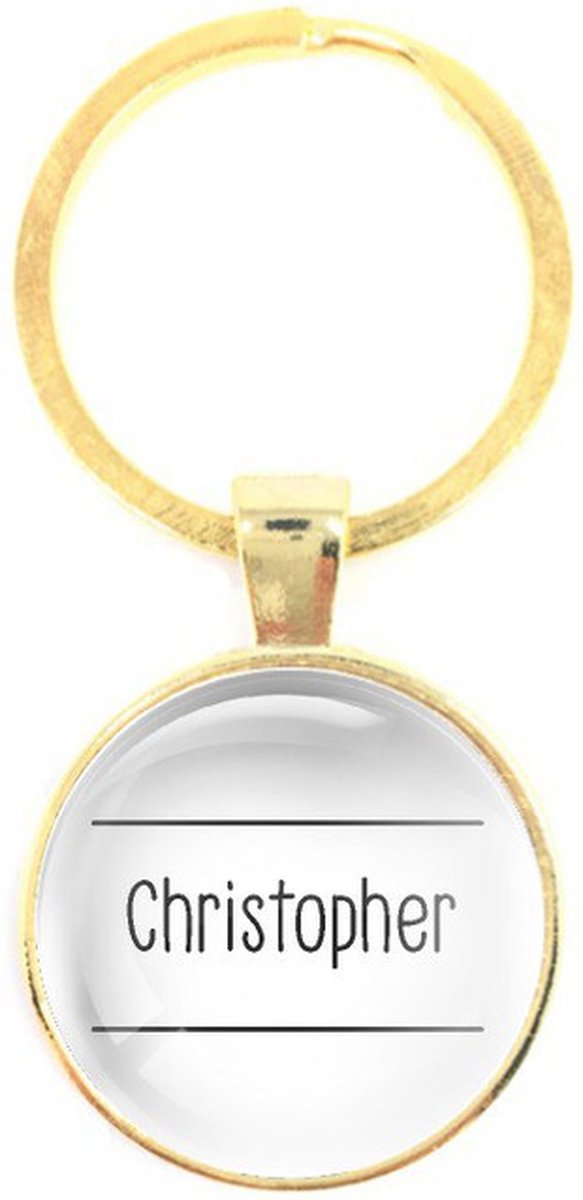 Sleutelhanger Glas - Christopher