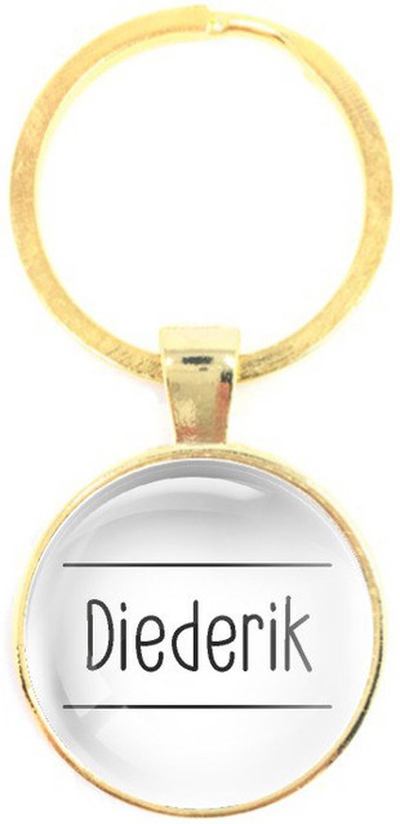 Sleutelhanger Glas - Diederik