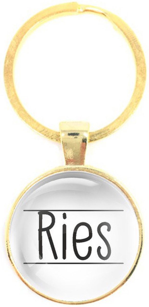 Sleutelhanger Glas - Ries