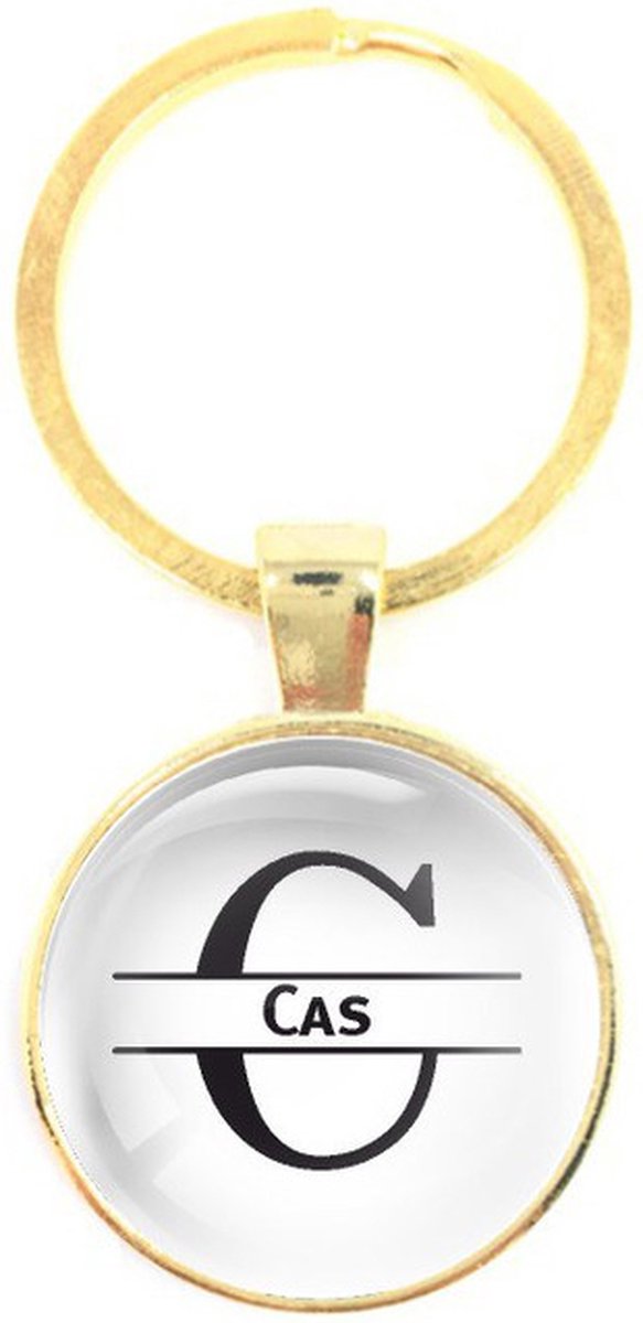Sleutelhanger Glas - Cas