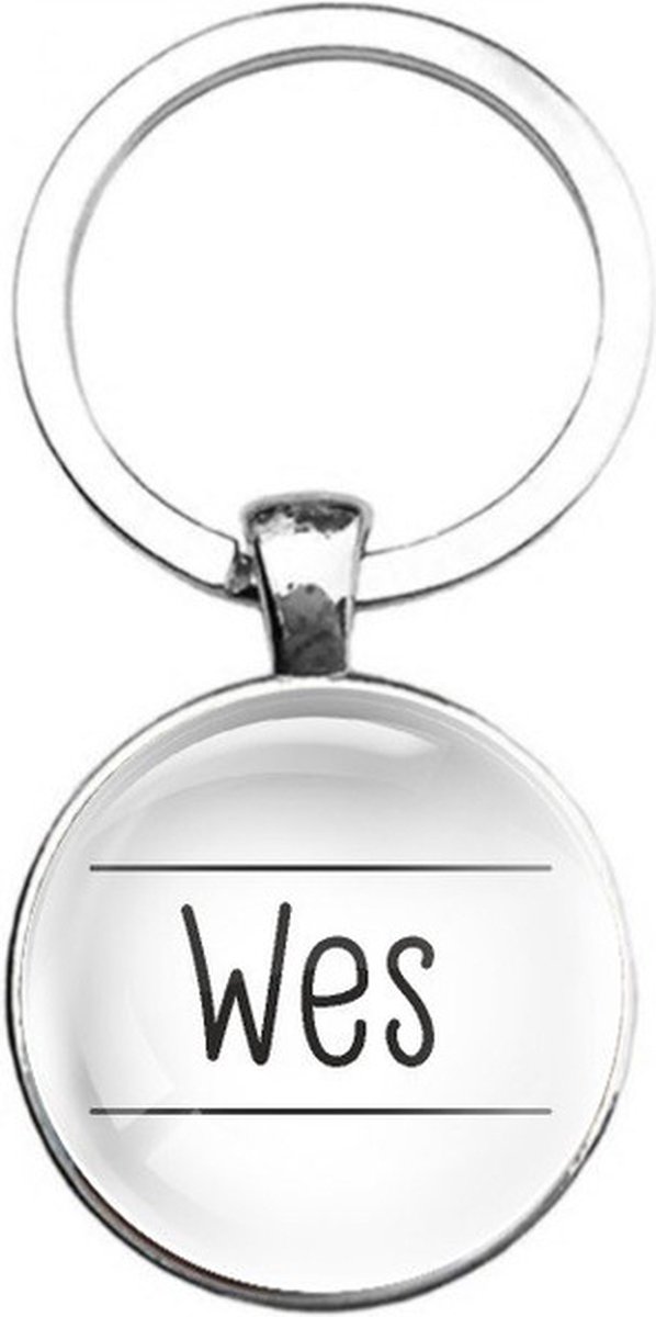 Sleutelhanger Glas - Wes