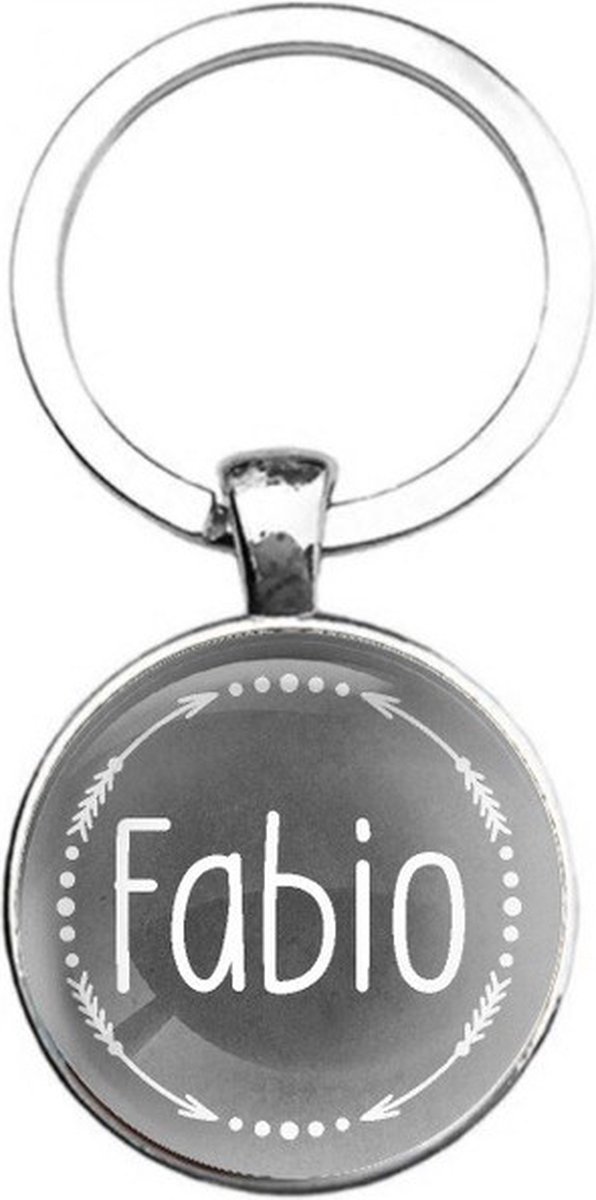 Sleutelhanger Glas - Fabio