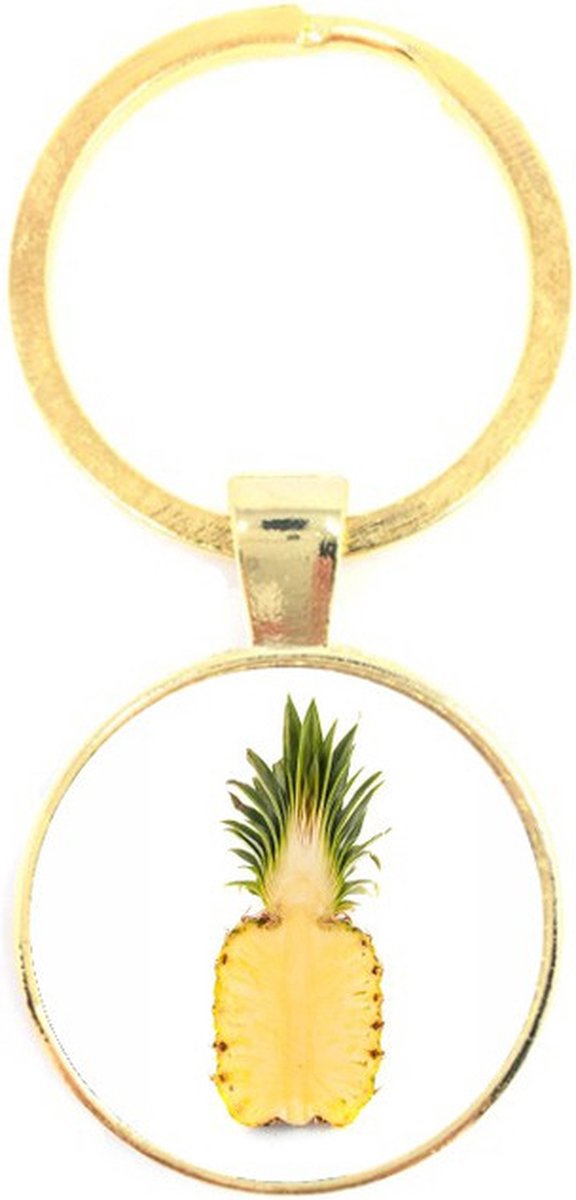 Sleutelhanger Glas - Ananas