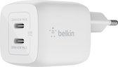 Adaptateur Belkin BoostUp Charge Pro - 2x USB-C - 45W - Wit