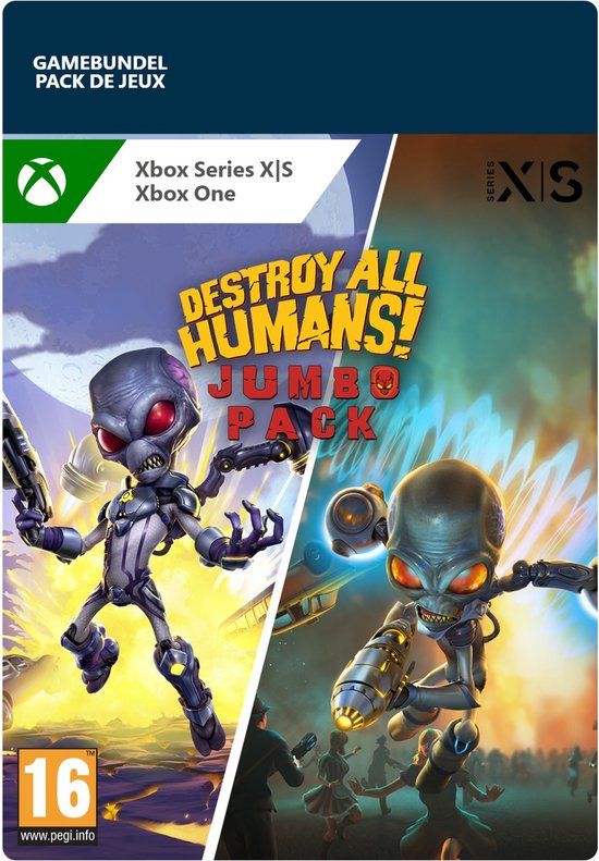 Destroy All Humans! 2 Reprobed Jumbo Pack Xbox Series X/S & Xbox One