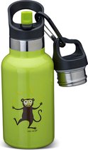 Carl Oscar - TEMPflask - Flacon thermos vert avec singe - 350 ml - gourde