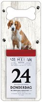 Scheurkalender 2024 Hond: Foxhound