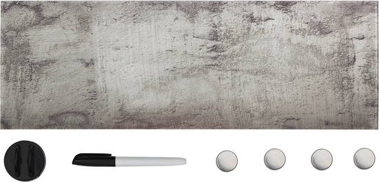 SIGEL GL120 Premium Glas-Magnettafel 60 x 40 cm schwarz hochglänzend, SGS geprüft, einfache Montage, incl. 3 starke Magnete, für Büro & Küche, Artverum