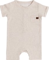 Baby's Only Playsuit manches courtes Melange - Warm Linen - 68 - 100% coton écologique - GOTS
