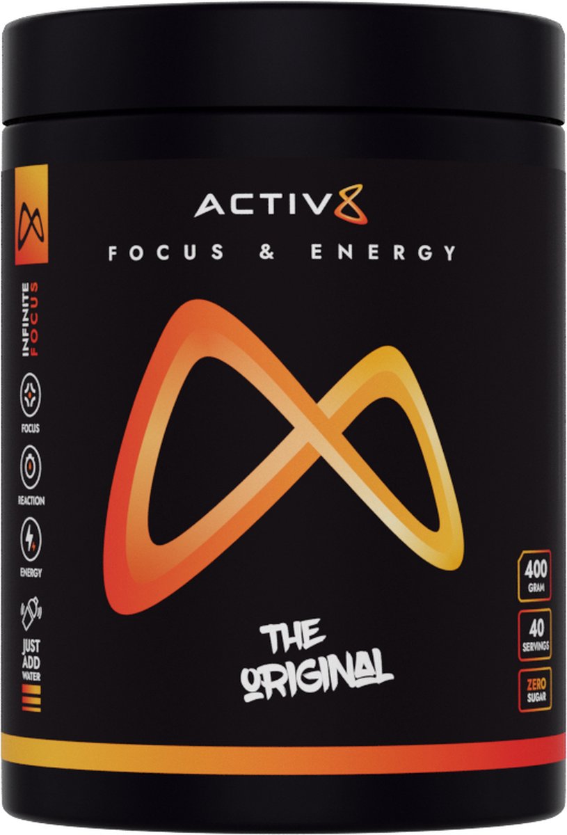Activ8 Focus & Energy Gaming Drink The Original Infinite Focus
