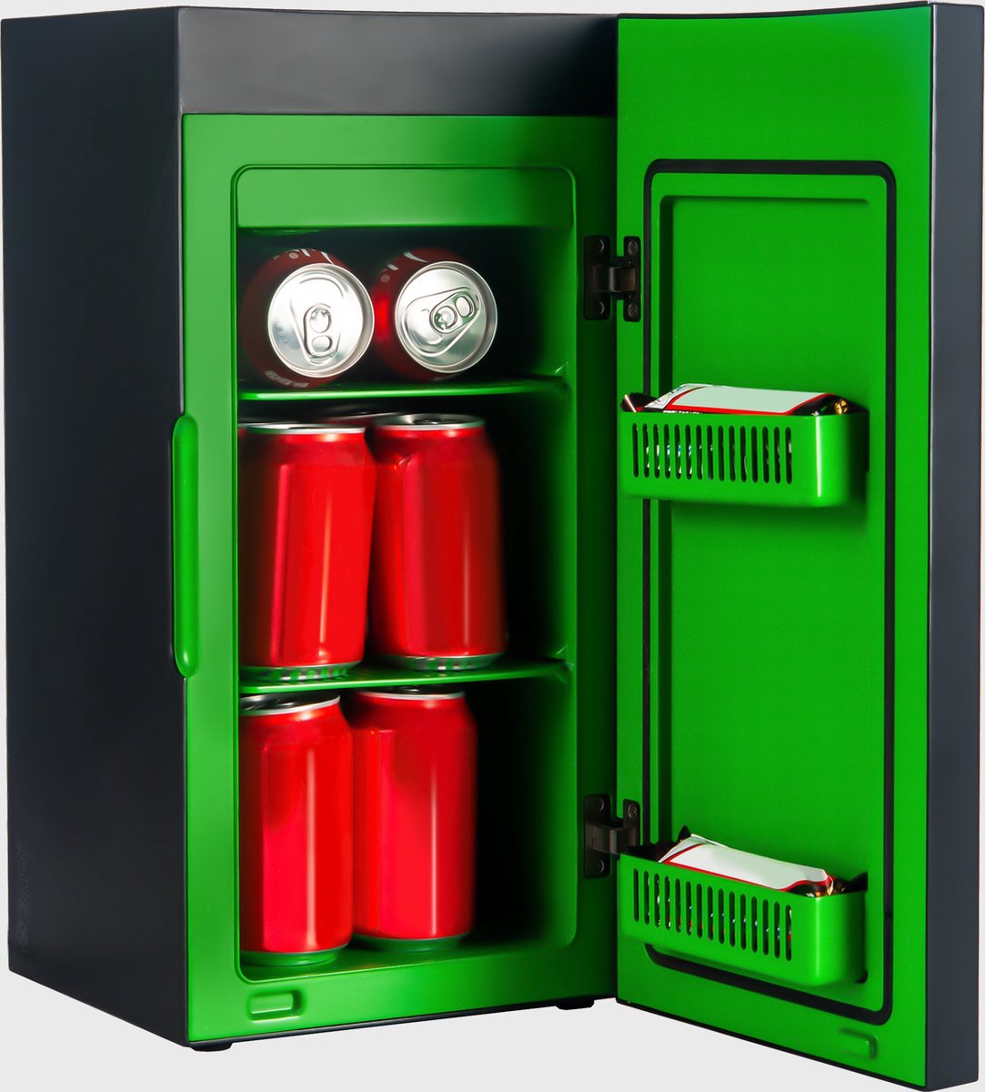 Ukonic Xbox Series X koelkast Vrijstaand 10 l Zwart, Groen | bol.com