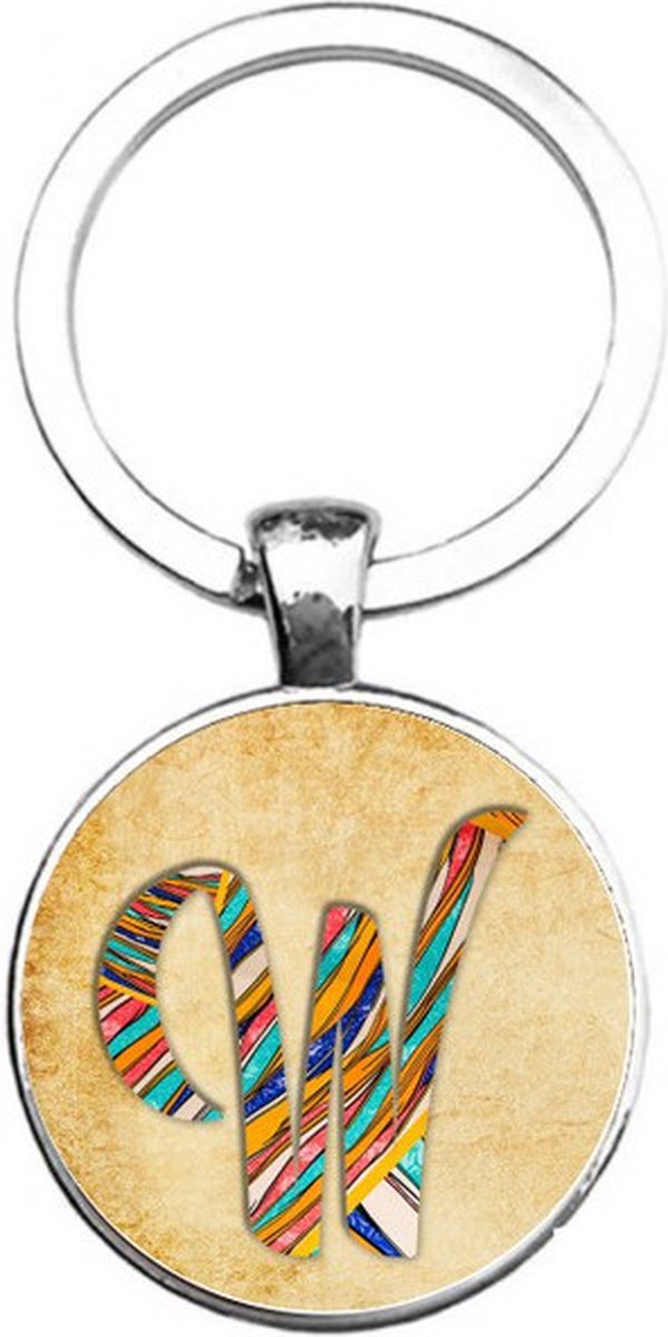 Sleutelhanger Glas - W
