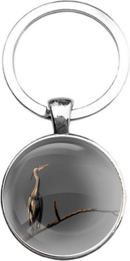 Sleutelhanger Glas - Reiger