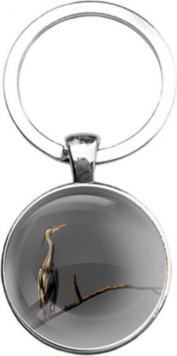 Sleutelhanger Glas - Reiger
