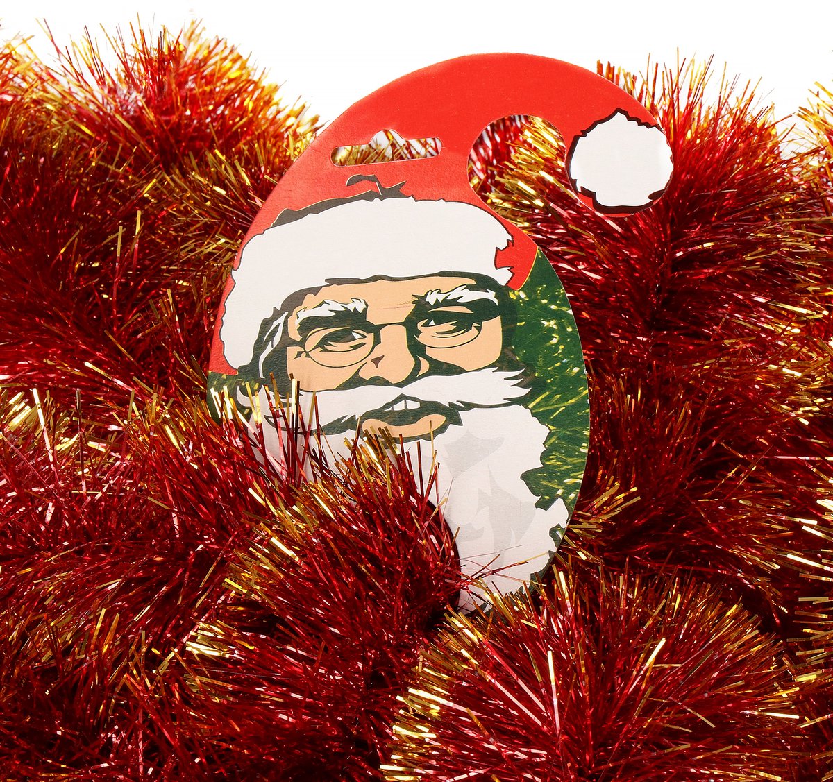 Springos Kerstslinger - Guirlande - Kerstversiering - 6 m - Rood/Goud – foto 4