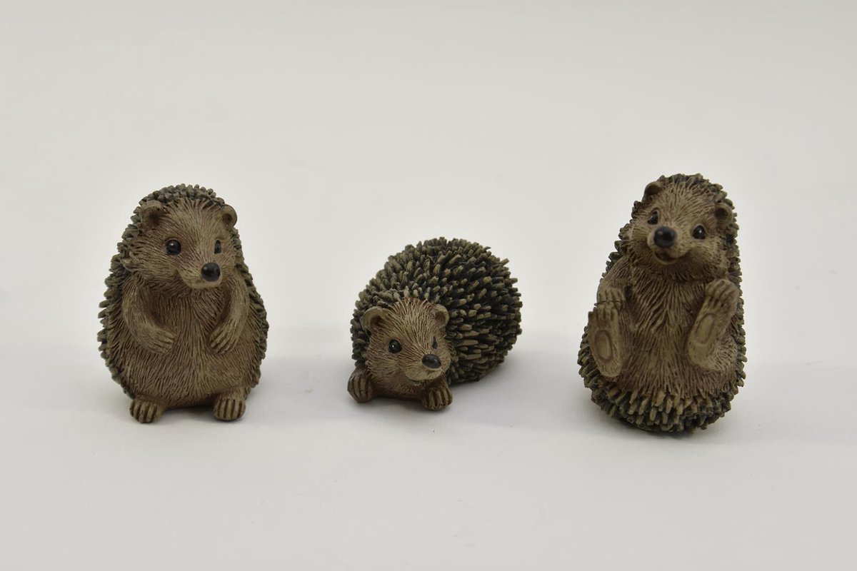 Farmwood Animals beeld egel 6cm