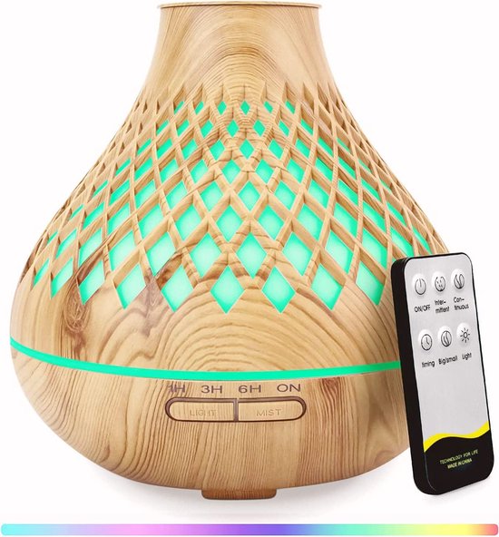 Aroma Diffuser luchtreiniger voor grote ruimtes Luxe wellness cadeau Relax... bol