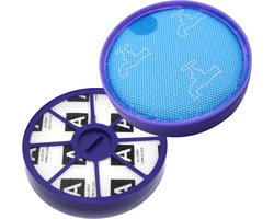 Filter Set HEPA & Motor filter geschikt voor Stofzuiger Dyson DC19 Origin DC20 Stowaway DC21 Motorhead DC29 Origin & Allergy Parquet Vervanging Schoonmaken Pre Post Motor filter Wasbaar