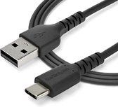 USB A to USB C Cable Startech RUSB2AC1MB Black
