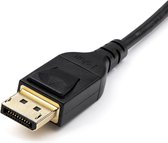 StarTech.com Câble Mini DisplayPort vers DisplayPort 1.4 certifié VESA 8K 60Hz HBR3 HDR Super UHD mDP vers DP 1.4 Slim (34 AWG) Câble vidéo/moniteur Ultra HD 4K 120Hz