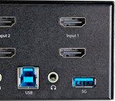 StarTech 2 poorts Dual Monitor KVM HDMI Switch - 4K 60Hz