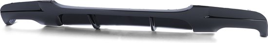 Diffuser Voor Bmw 3 Serie E90 E91 M Pakket Performance Look Glans Zwart Uitlaat Links en Rechts