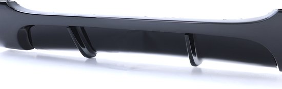Diffuser Voor Bmw 3 Serie E90 E91 M Pakket Performance Look Glans Zwart Uitlaat Links en Rechts