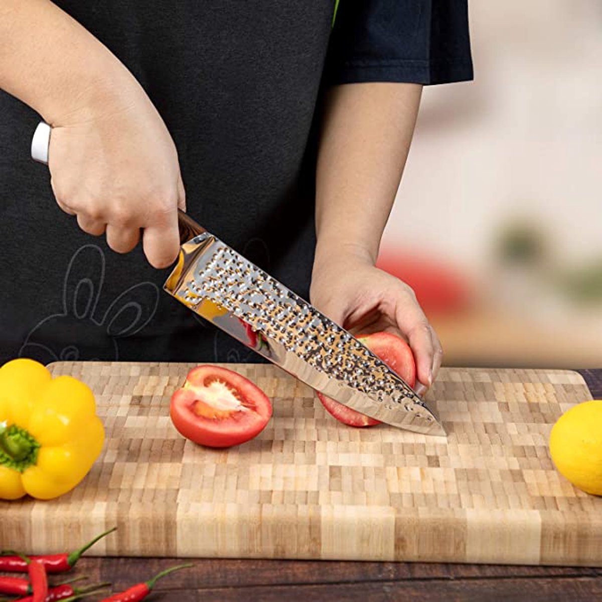 METRO PROFESSIONAL Koksmes Expert knives, roestvrij staal, 16 cm, zwart METRO PROFESSIONAL Koksmes Expert knives, roestvrij staal, 16 cm, zwart