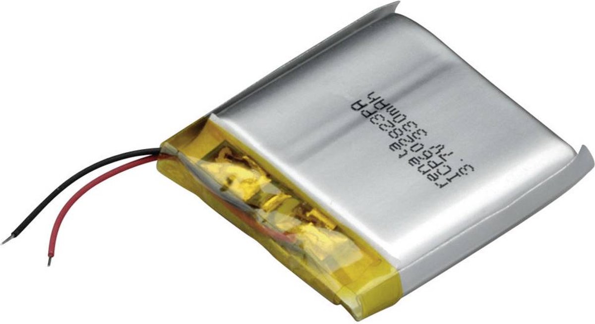 Renata ICP602823PA Speciale oplaadbare batterij Prismatisch Kabel LiPo 3.7 V 350 mAh