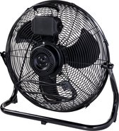 Bestron Vloerventilator Ø45cm, met 3 snelheden & verticaal verstelbare korf, 100 Watt, DFA40Z, kleur: zwart