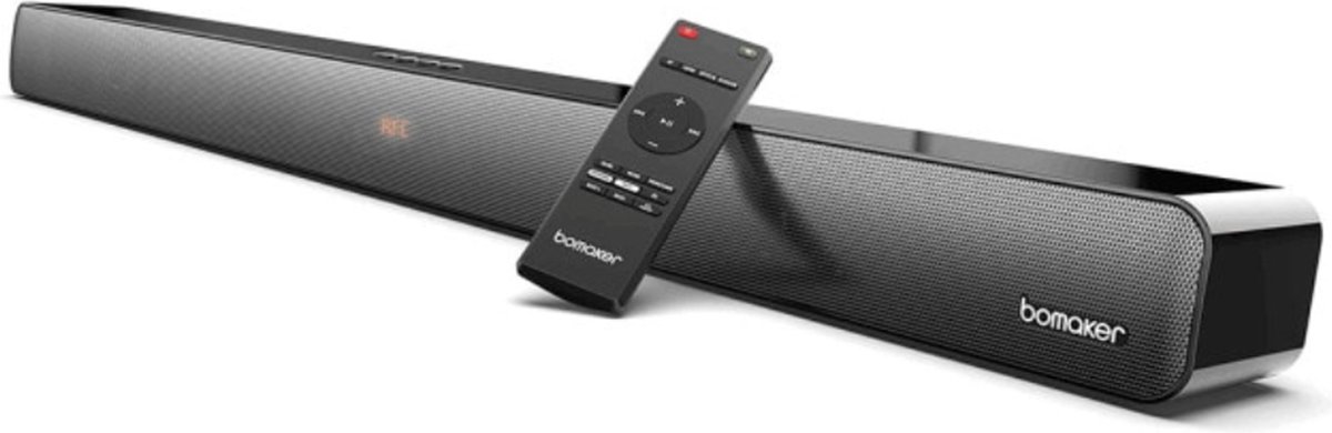 Happyment® Soundbars voor TV & PC - Bioscoop ervaring - Bluetooth - 3D stereo surround sound USB - 100W