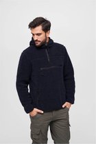 Brandit - Teddyfleece Worker Pullover Jas - XL - Blauw