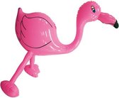 Opblaasbare Flamingo 60cm + Opblaasbare Bekerhouder