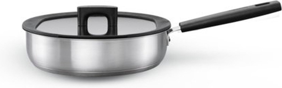 Fiskars Hard Face Sautepan Rond