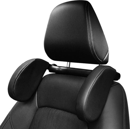 TourLife Headrest car – Zwart – Neck pillow car – Headrest car children – Neckrest car