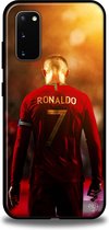 Coque Ronaldo - Samsung Galaxy S20 - coque arrière - TPU - rouge - jaune