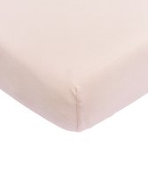 Meyco Baby Uni hoeslaken wieg - soft pink - 40x80/90cm