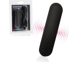 CheekyTreats Mini Bullet Vibrator – USB Oplaadbaar – 10 Standen – Compact & Waterdicht – Discreet Formaat – Zwart