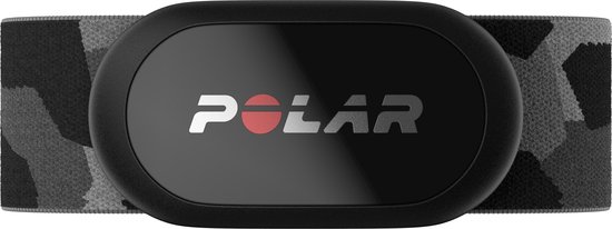 POLAR H10 Hartslagsensor - BLE ANT+ - Pro Borstband Stone Camo M-XXL