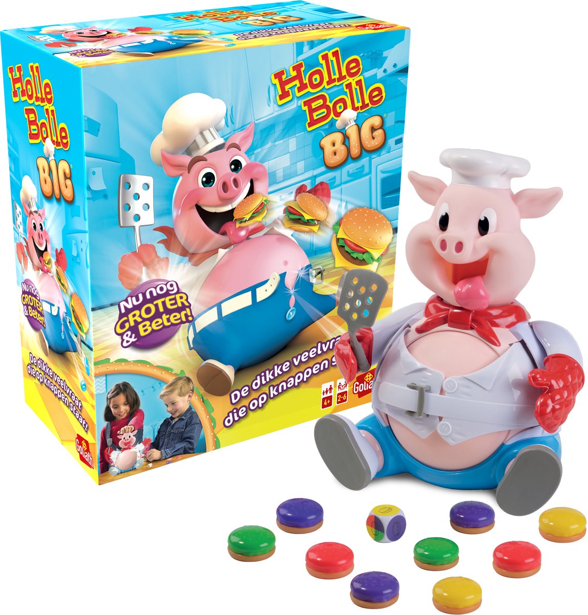 Goliath Holle Bolle Big (NL) - Actiespel - Kinderspel — afbeelding 2