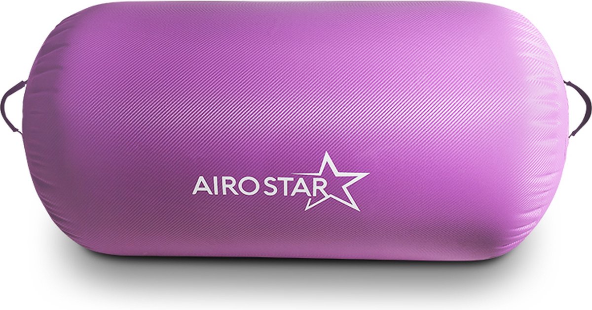 AIROSTAR AirRoller AirRoll - Paars - Inclusief Elektrische Pomp