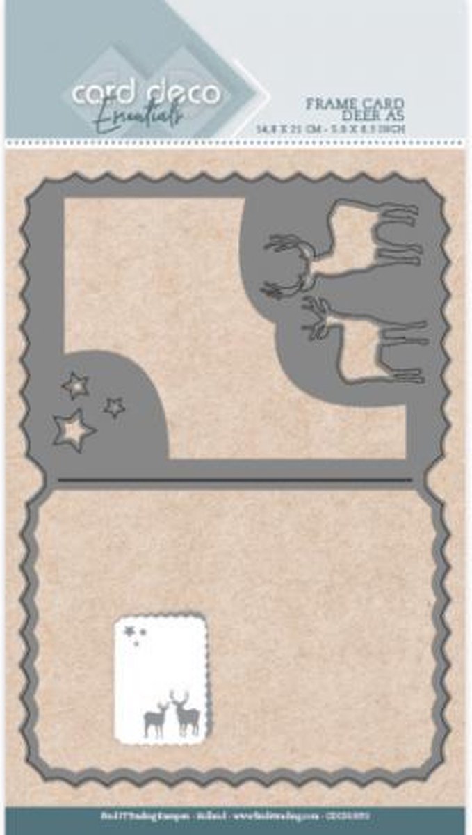 Card Deco Essentials Dies - Deer A5