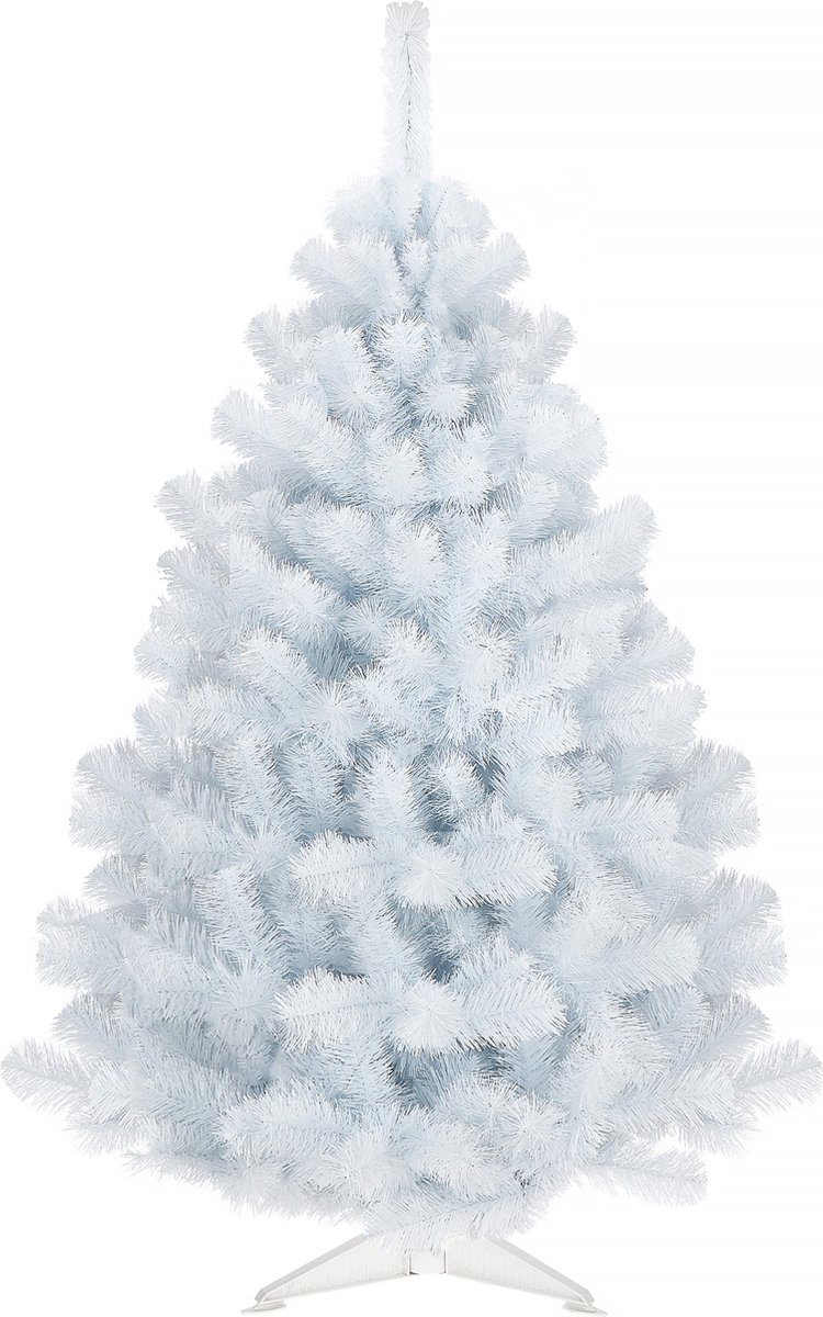 Springos Kunstkerstboom | White Fir | Zonder Verlichting | Wit | 150 cm