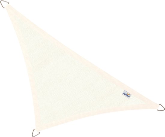 Nesling - Voile d'ombrage Triangle 90º - 4 m - Blanc cassé